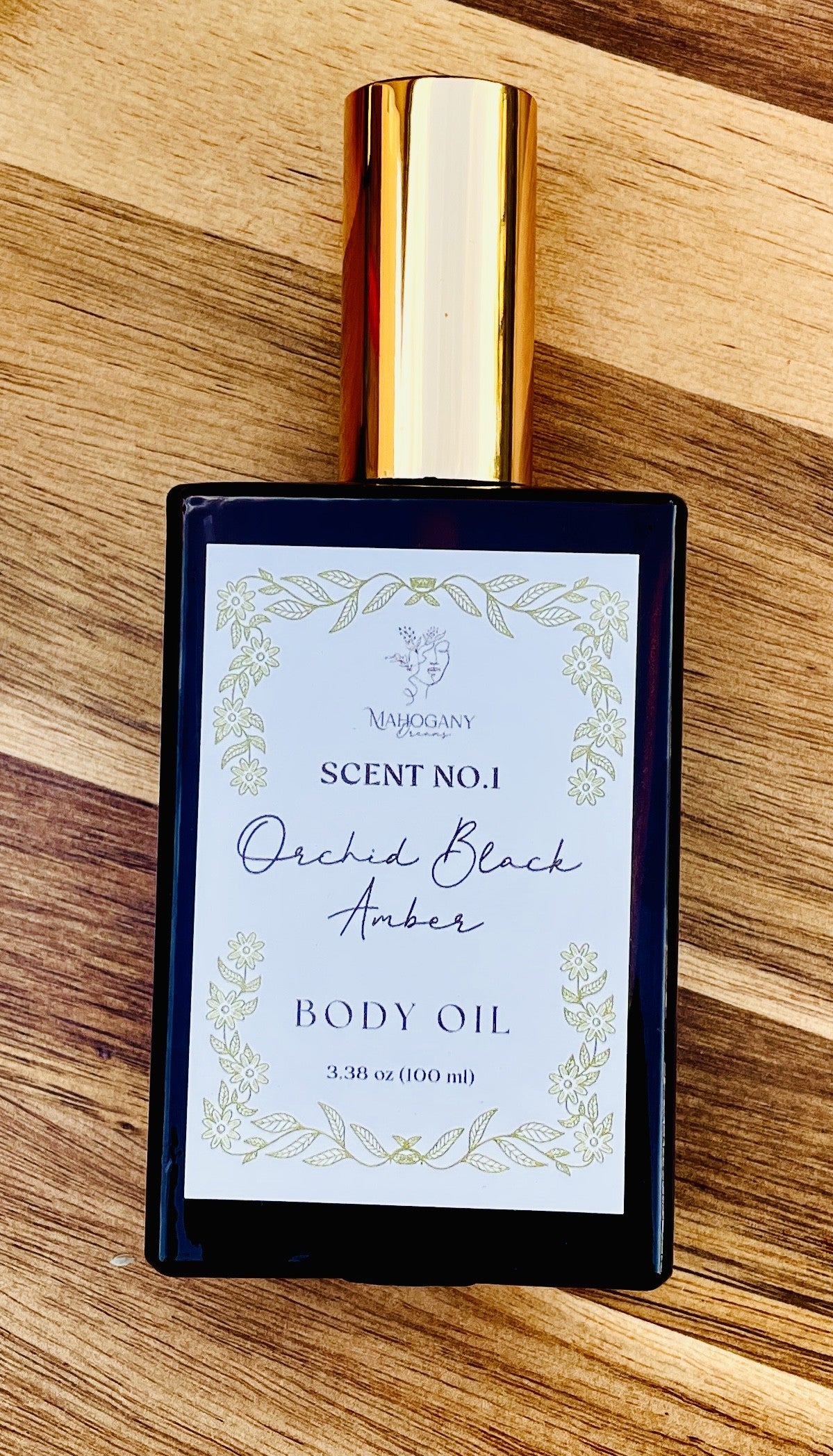 Orchid Black Amber Body Oil – Mahogany Dreams1